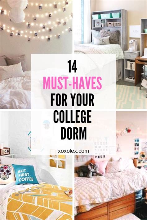 24 Must Haves Every Girl Needs For Their College Dorm Dorm Essentials
