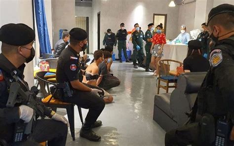 police detain 45 for drugs in phnom penh condo raid