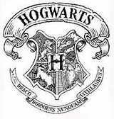 Potter Hogwarts Escudo Abecedario Crest Resultado sketch template