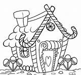 House Coloring Pages Fairy Getcolorings Colouring Book sketch template