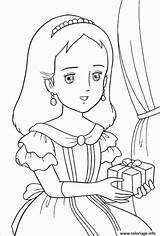 Princesse Imprimer Blanche Dessins Pequena Princesas Desenhos Danieguto Imprimé Fois Disimpan sketch template