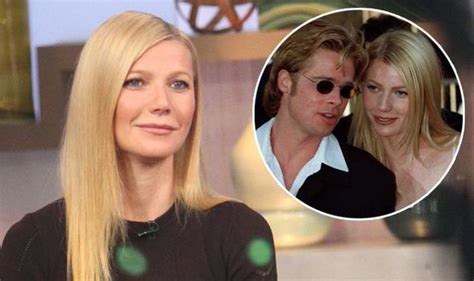 gwyneth paltrow regrets not being able to sext brad pitt when they were a couple celebrity