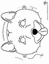 Dog Printable German Mask Shepherd Kids Coloring Masks Pages Woo Jr Activities Breeds Different Choose Board sketch template