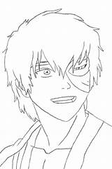 Zuko Draw Drew Thelastairbender sketch template