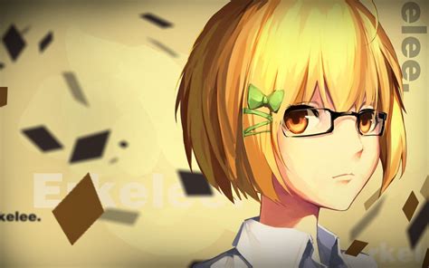 anime girl glasses wallpapers wallpaper cave