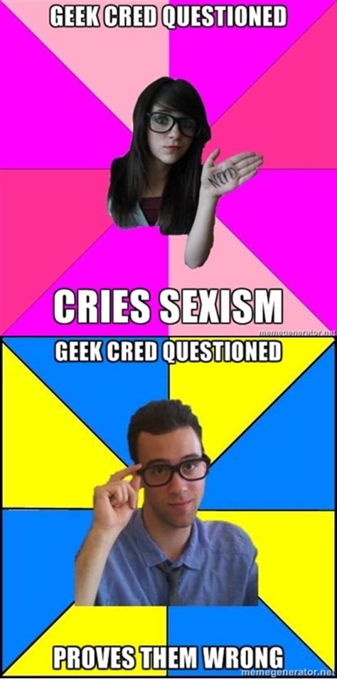 [image 446462] idiot nerd girl know your meme
