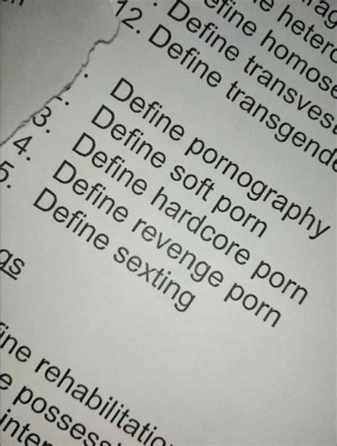 Outrage As 11 Years Olds Are Asked To Define Hardcore Pornography