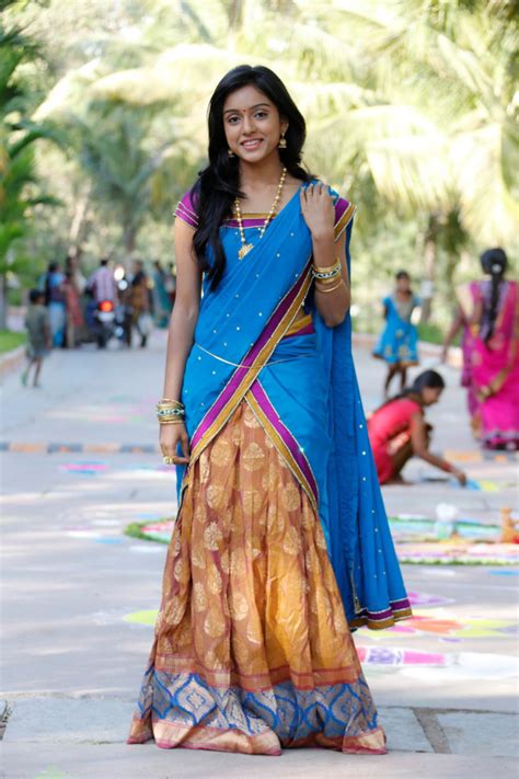 Chodavaramnet Actress And Model Vithika Latest Hot Images In Saree
