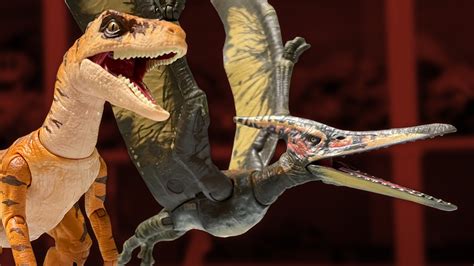 4k hands on amber collection tiger raptor and pteranodon collect jurassic