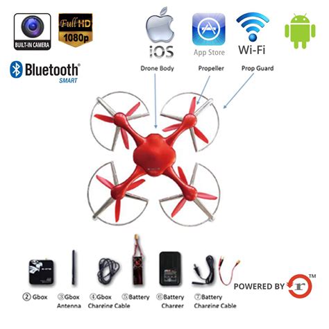 worlds  android smartphone app controlled aerial drone  p camera smartphone apps