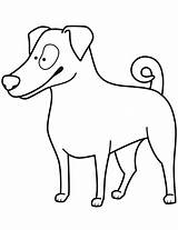 Jack Russell Terrier Coloring Funny Pages Drawing Printable Template Getdrawings Dogs Categories Supercoloring Public sketch template