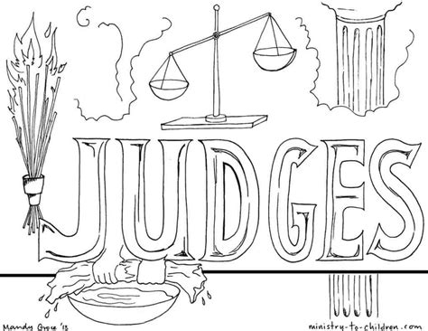 book  judges bible coloring pages
