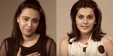 Taapsee Pannu And Swara Bhaskars Cleavage Video Is Unmissable Urban