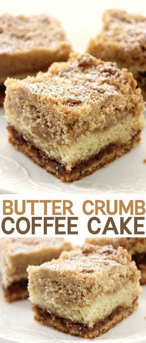 Butter Crumb Coffee Cake Recipe Crumb Coffee Cakes
