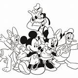 Minnie Clubhouse Coloriage Typing Goofy Sheets Castle Getcolorings Coloriages από άρθρο sketch template