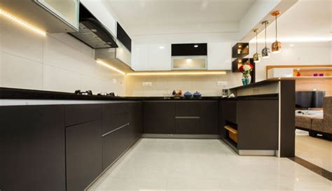 modern wet kitchen design    good  separate  wet cooking  dry areas
