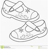 Coloring Schuhe Kinderschuhe Mile Ausmalbild Kostenlos sketch template