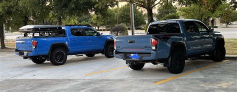 parked    calvary blue gotta love  blue tacos toyotatacoma