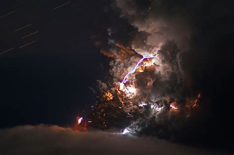 Volcanoes Lightning Bad Ass