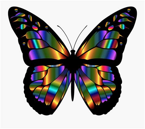 butterfly wings cliparts iridescent butterfly png  transparent