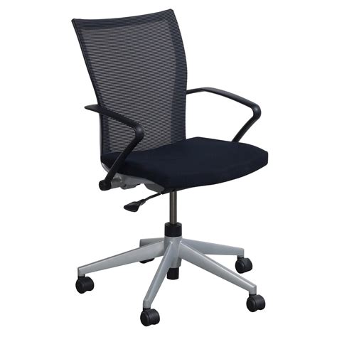haworth   conference chair black national office interiors