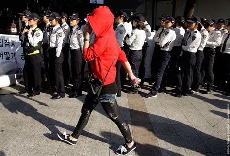 south korean prostitutes protest against anti sex law