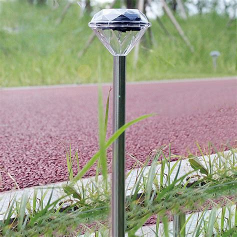 zahradni led solarni lampa  zeme diamond  cm cira  shop maxmaxcz