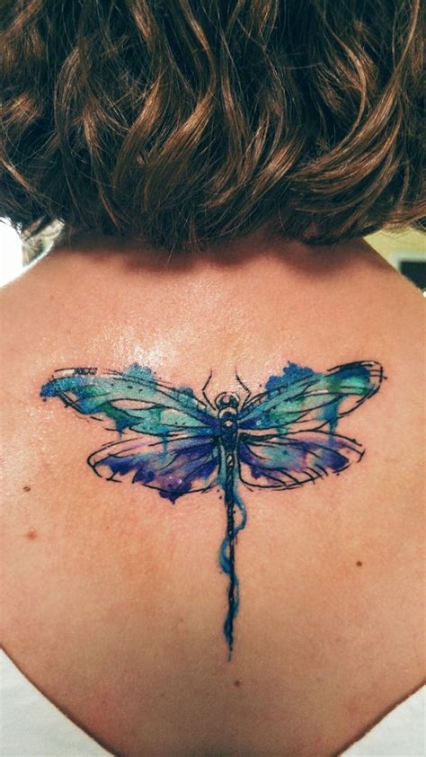 Watercolor Dragonfly Tattoo Designs Ideas And Meaning