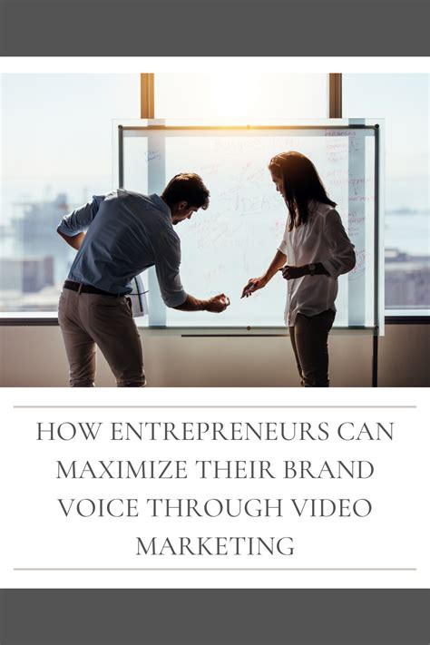 entrepreneurs  maximize  brand voice  video