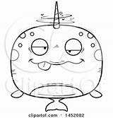 Drunk Narwhal Lineart Mascot Character Illustration Cartoon Royalty Thoman Cory Graphic Clipart Vector 2021 sketch template