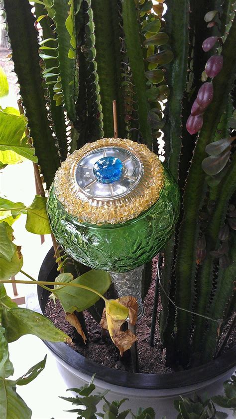 161 Best Garden Totems And Glass Flowers Images On Pinterest