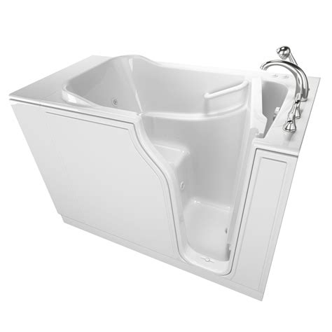 Gelcoat Entry Series 52 X 30 Inch Walk In Tub With Combination Air Spa