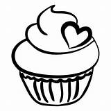 Cupcake Cute Drawing Muffin Cartoon Easy Clipart Cup Svg Cakes Blueberry Sketches Getdrawings Clipartmag sketch template
