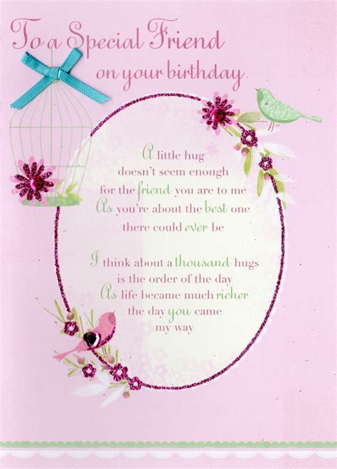 Special Friend Birthday Greeting Card Cards Love Kates