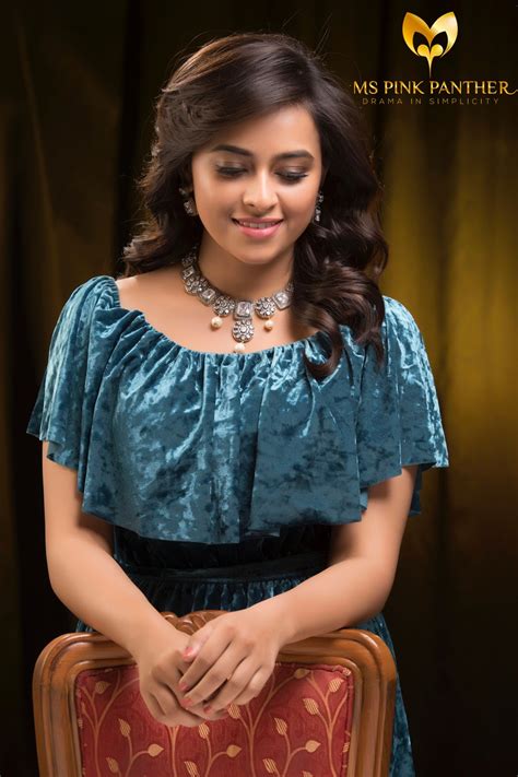 Actress Sri Divya Photoshoot For Ms Pink Panther Jewellery New Movie