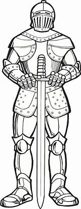 Knight Ritter Knights Ausmalbilder sketch template