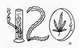 Coloring Pages 420 Weed Adult Drawings Cool Graffiti Tattoo Trippy Marijuana Stoner Drawing Printable Stoners Cannabis Color Colouring Disney Sketches sketch template