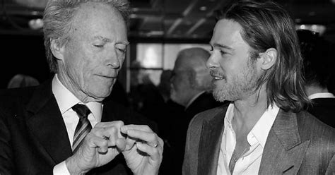 Clint Eastwood Explains Sex To Brad Pitt Imgur