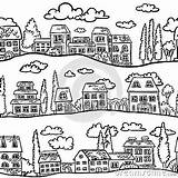Neighborhood Community sketch template