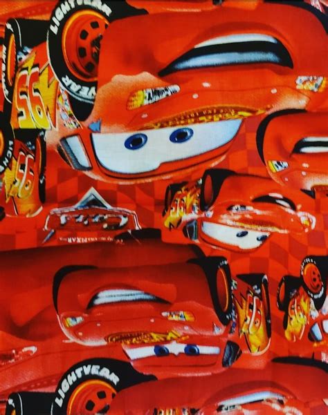 Cars Lightning Mcqueen Face Mask With Nose Wire Filter Etsy