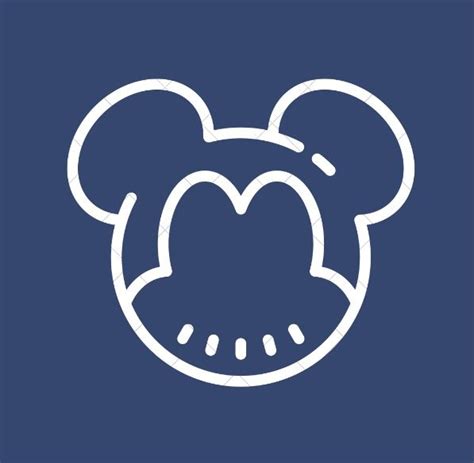 disney  app icon widget icons blue application icon symbols ikon