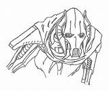 Grievous General Coloring Pages Drawing Getdrawings Drawings Getcolorings Deviantart Color Print sketch template