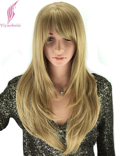 yiyaobess 50cm european natural hairstyles with bangs heat resistant