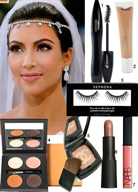 Get Kim Kardashian’s Wedding Makeup Wedding Makeup Kardashian