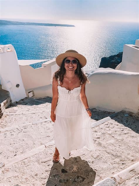 Travel Guide Santorini Greece Everything Dee Greece Outfit