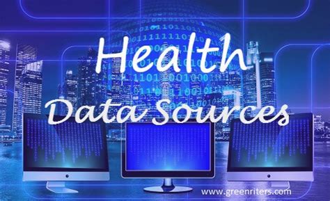 health data sources  research