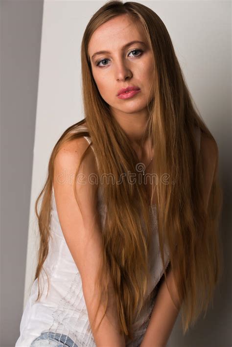 Blonde Stock Image Image Of Russian Young Hair Slender 34910697