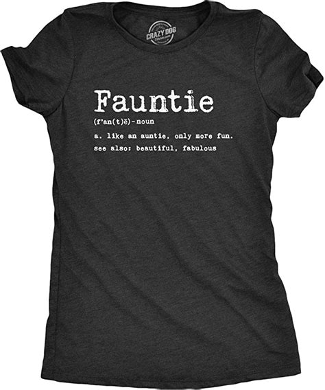 s womenbeauty aunt shirt fauntie shirt fun aunt glitter