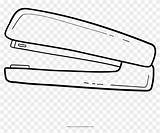 Stapler Coloring Hd Pngfind sketch template