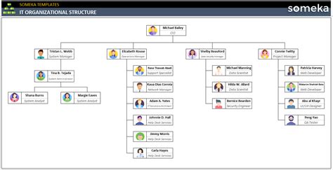 organizational structure   templates